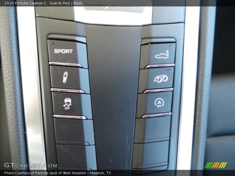Controls of 2014 Cayman S