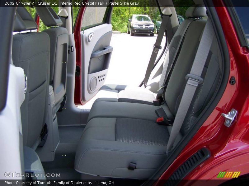 Inferno Red Crystal Pearl / Pastel Slate Gray 2009 Chrysler PT Cruiser LX