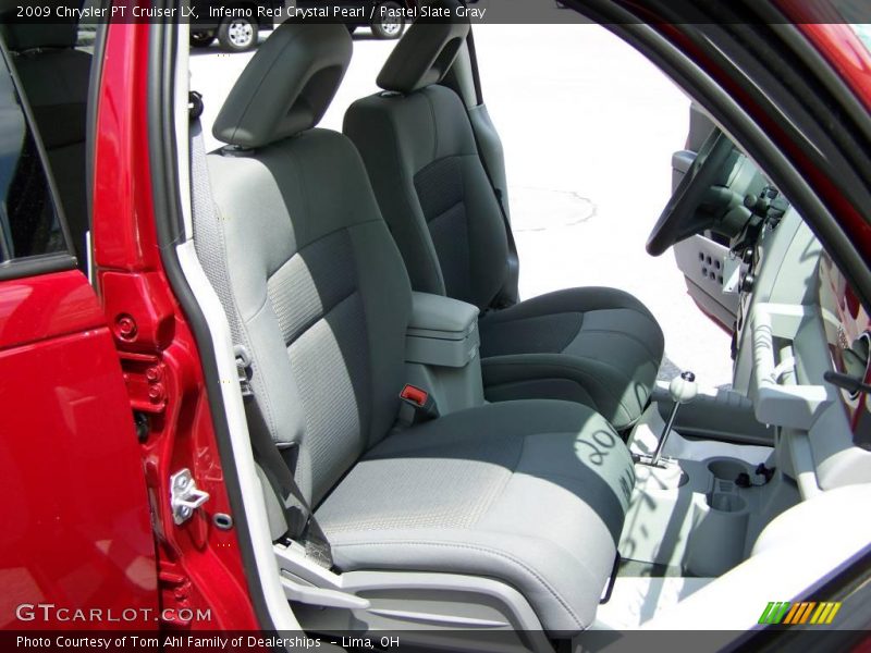 Inferno Red Crystal Pearl / Pastel Slate Gray 2009 Chrysler PT Cruiser LX