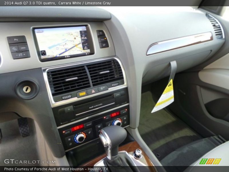 Carrara White / Limestone Gray 2014 Audi Q7 3.0 TDI quattro