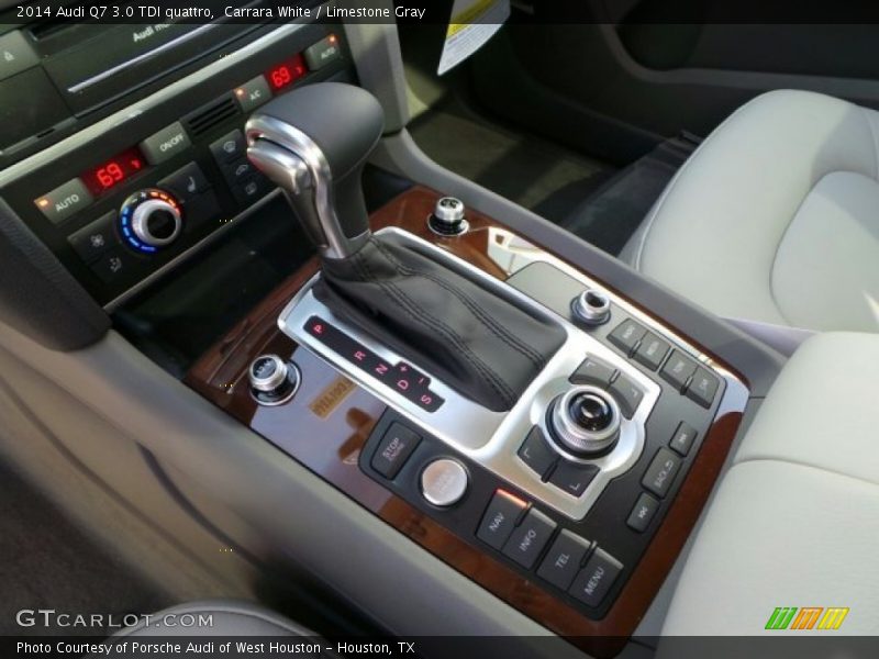 Carrara White / Limestone Gray 2014 Audi Q7 3.0 TDI quattro