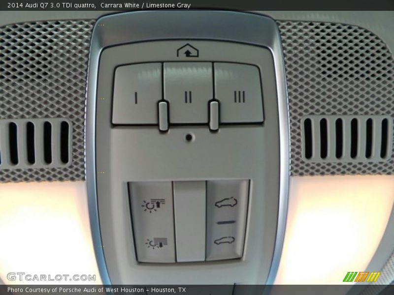 Carrara White / Limestone Gray 2014 Audi Q7 3.0 TDI quattro