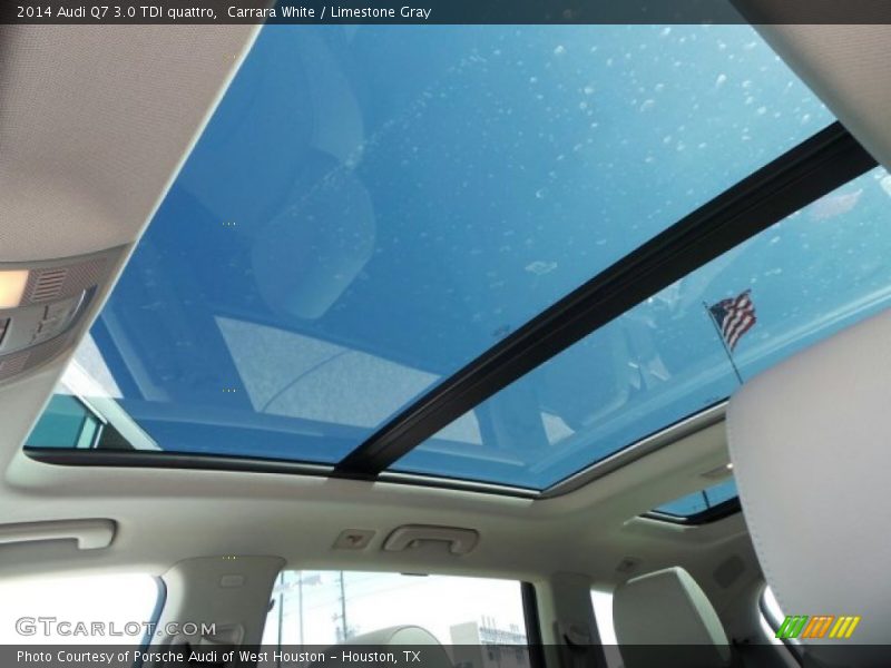 Carrara White / Limestone Gray 2014 Audi Q7 3.0 TDI quattro
