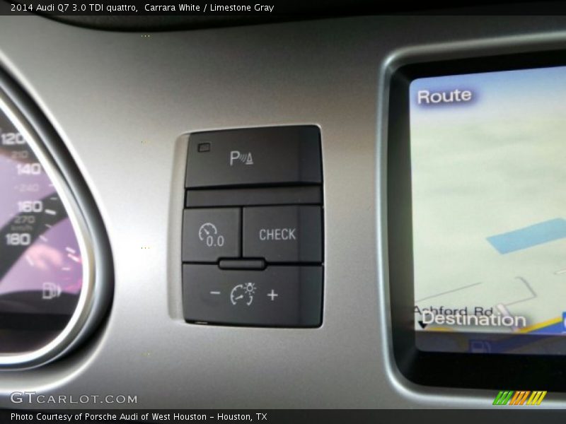 Carrara White / Limestone Gray 2014 Audi Q7 3.0 TDI quattro