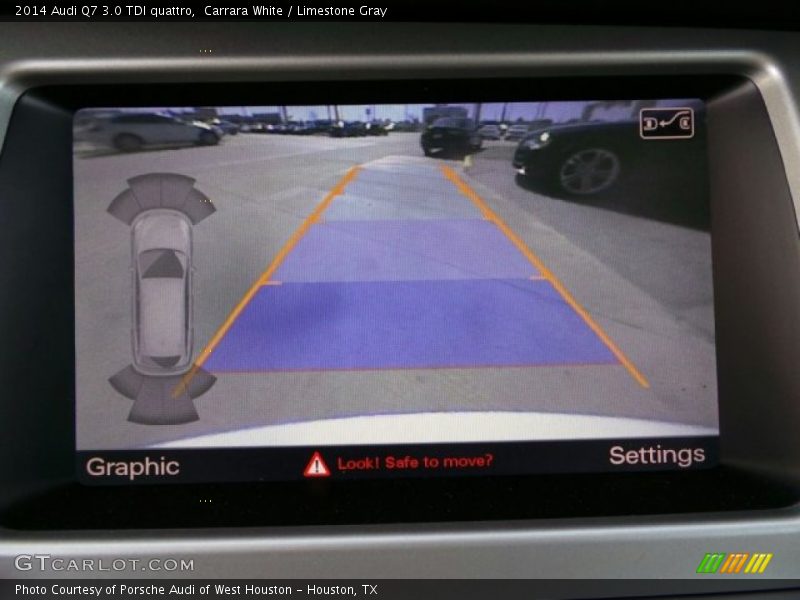 Carrara White / Limestone Gray 2014 Audi Q7 3.0 TDI quattro
