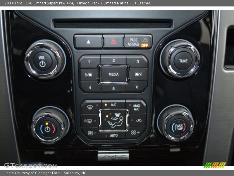 Controls of 2014 F150 Limited SuperCrew 4x4