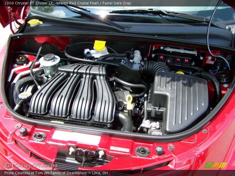 Inferno Red Crystal Pearl / Pastel Slate Gray 2009 Chrysler PT Cruiser LX