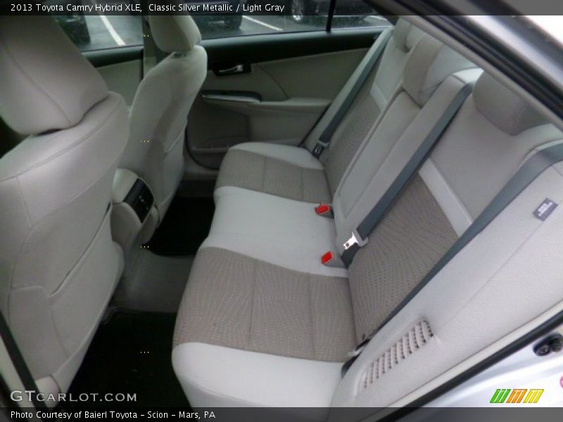 Classic Silver Metallic / Light Gray 2013 Toyota Camry Hybrid XLE