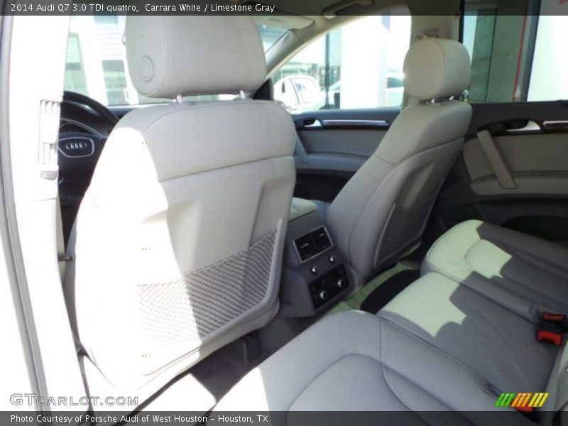 Carrara White / Limestone Gray 2014 Audi Q7 3.0 TDI quattro