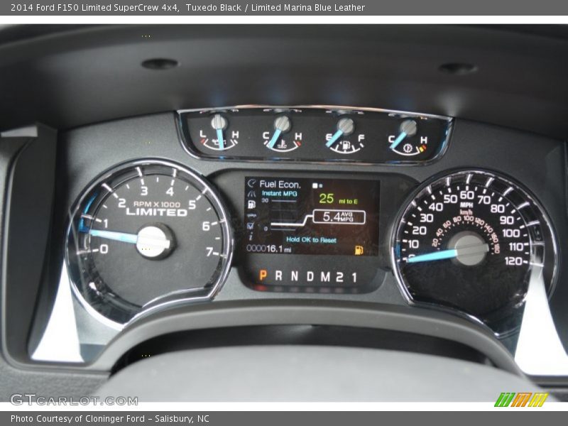  2014 F150 Limited SuperCrew 4x4 Limited SuperCrew 4x4 Gauges