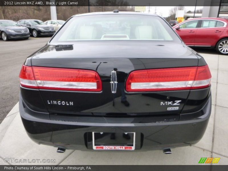 Black / Light Camel 2012 Lincoln MKZ AWD