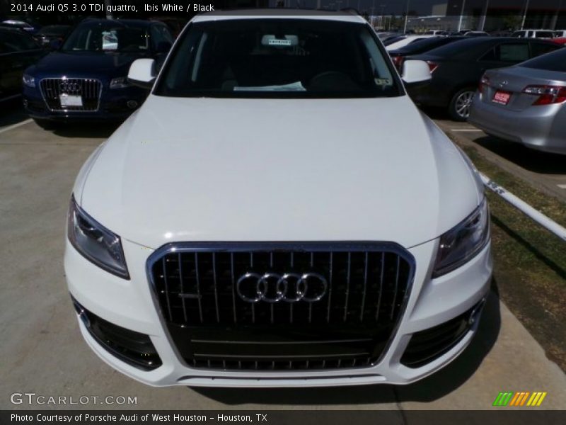 Ibis White / Black 2014 Audi Q5 3.0 TDI quattro