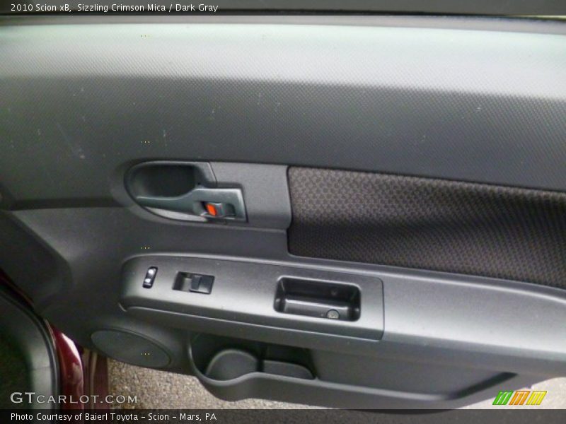 Sizzling Crimson Mica / Dark Gray 2010 Scion xB