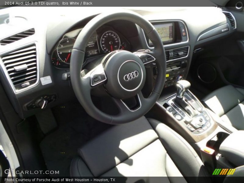 Ibis White / Black 2014 Audi Q5 3.0 TDI quattro