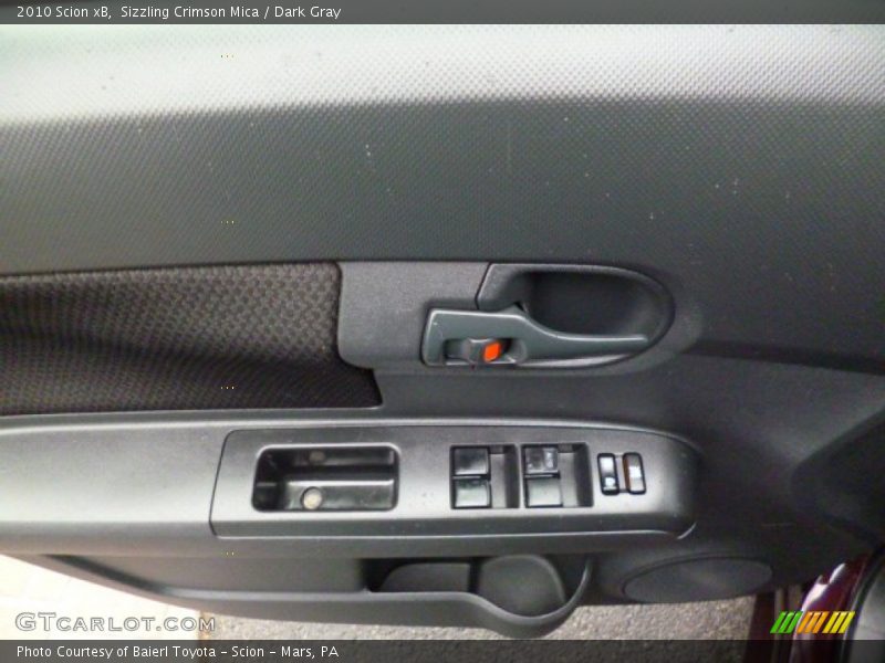Sizzling Crimson Mica / Dark Gray 2010 Scion xB