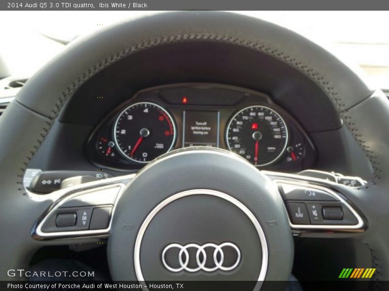 Ibis White / Black 2014 Audi Q5 3.0 TDI quattro