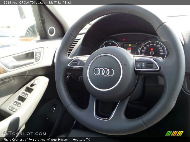 Ibis White / Black 2014 Audi Q5 3.0 TDI quattro