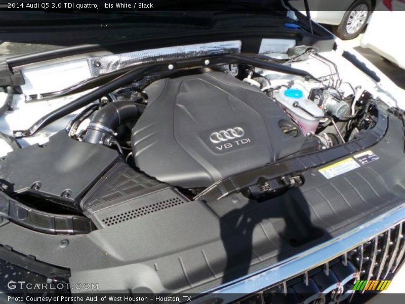 Ibis White / Black 2014 Audi Q5 3.0 TDI quattro