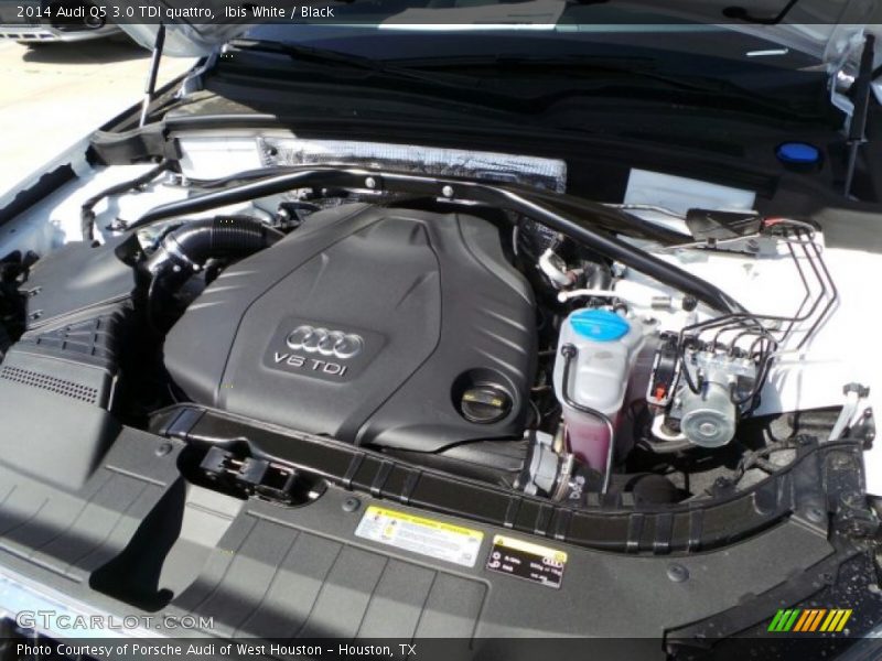 Ibis White / Black 2014 Audi Q5 3.0 TDI quattro