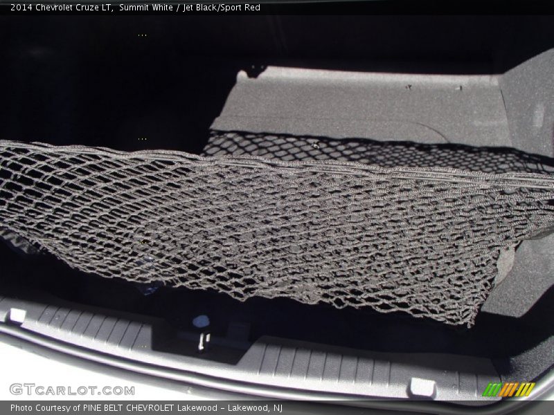 Summit White / Jet Black/Sport Red 2014 Chevrolet Cruze LT