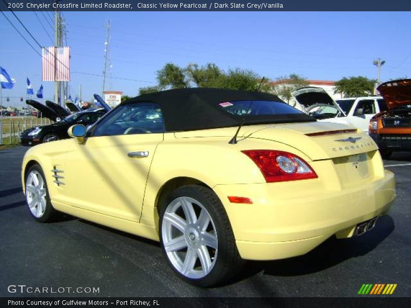  2005 Crossfire Limited Roadster Classic Yellow Pearlcoat