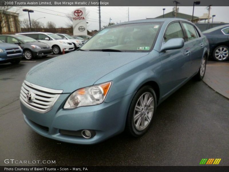 Blue Mirage Metallic / Ivory Beige 2008 Toyota Avalon Limited