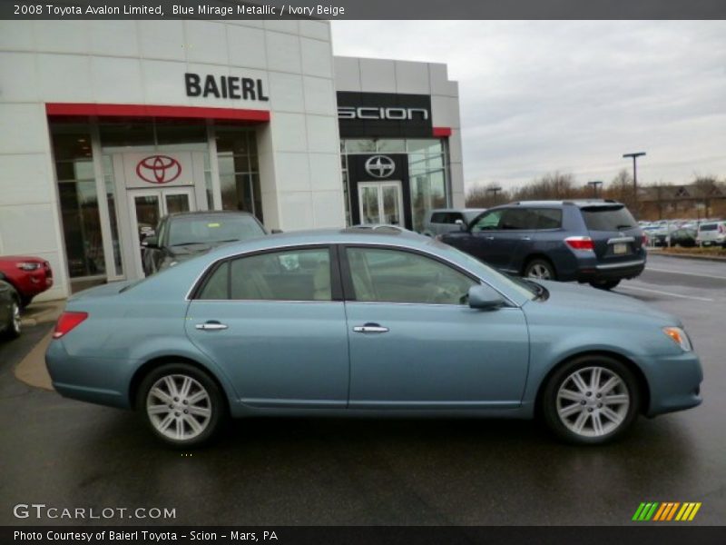 Blue Mirage Metallic / Ivory Beige 2008 Toyota Avalon Limited