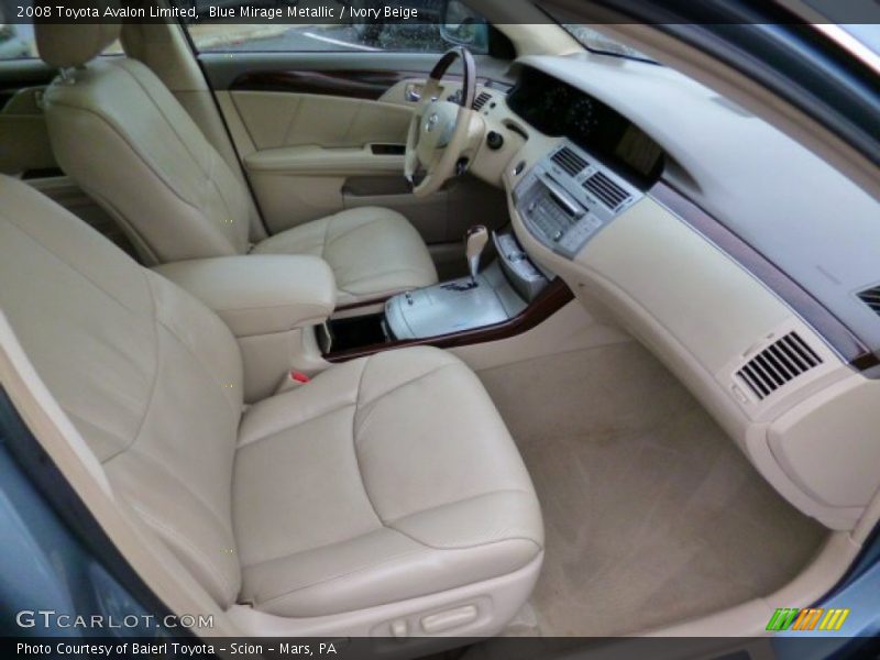 Blue Mirage Metallic / Ivory Beige 2008 Toyota Avalon Limited