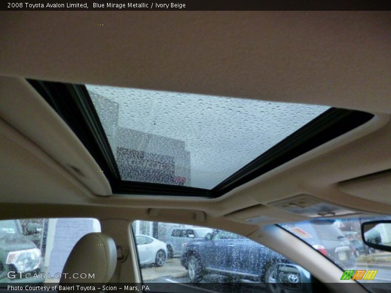 Blue Mirage Metallic / Ivory Beige 2008 Toyota Avalon Limited