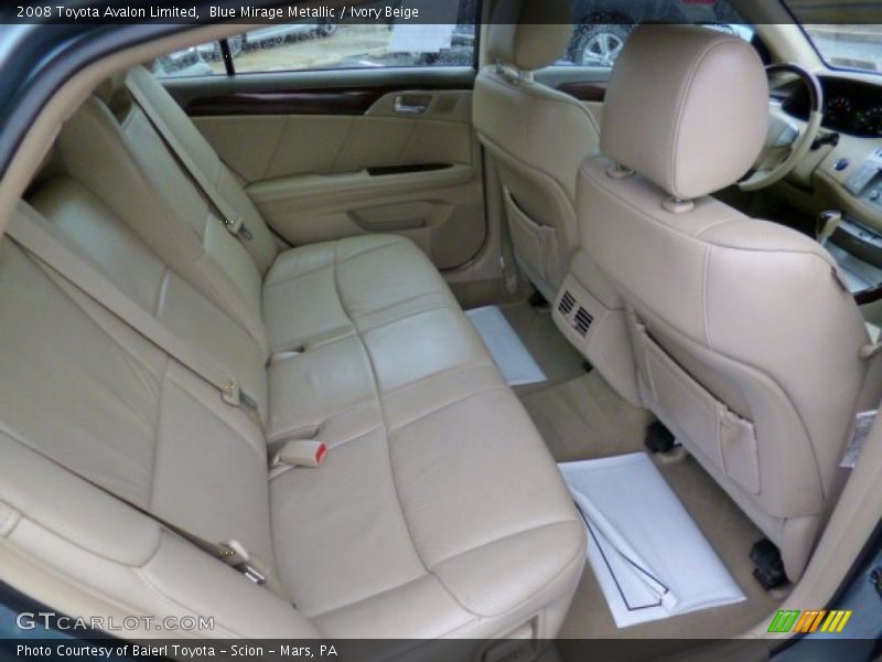 Blue Mirage Metallic / Ivory Beige 2008 Toyota Avalon Limited