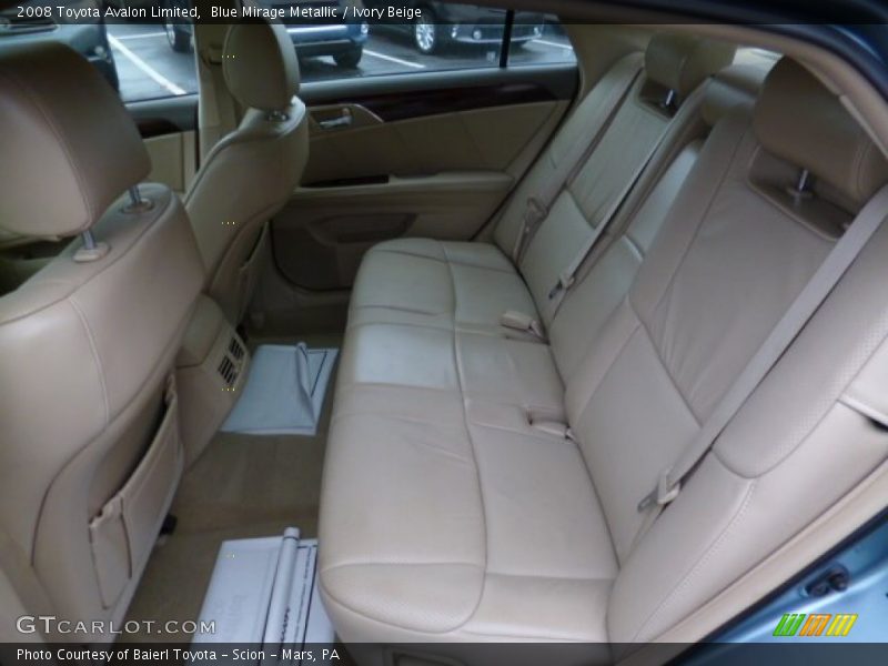 Blue Mirage Metallic / Ivory Beige 2008 Toyota Avalon Limited