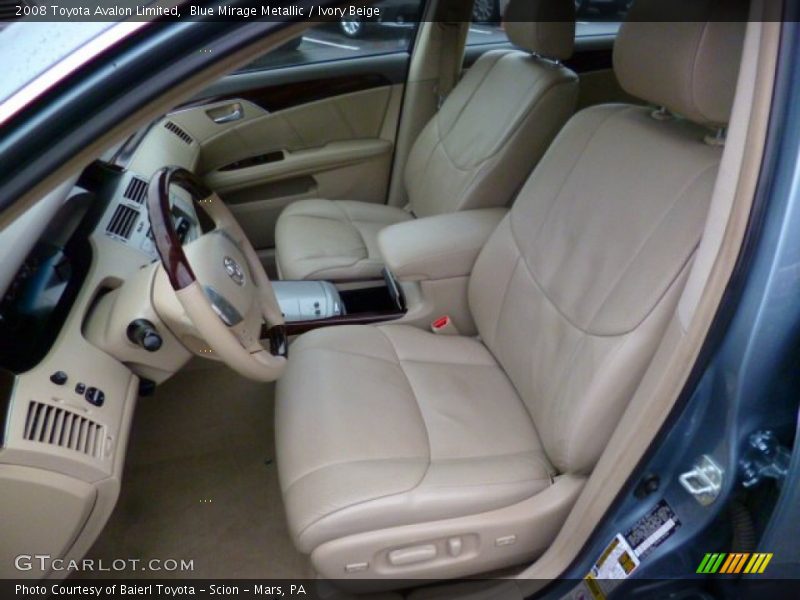 Blue Mirage Metallic / Ivory Beige 2008 Toyota Avalon Limited