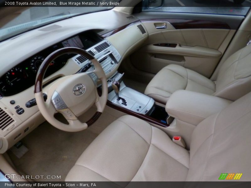 Blue Mirage Metallic / Ivory Beige 2008 Toyota Avalon Limited