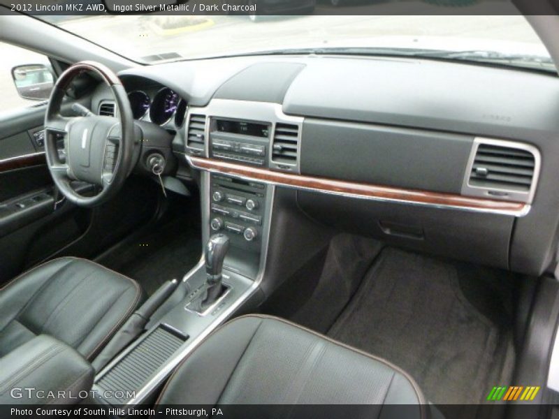 Ingot Silver Metallic / Dark Charcoal 2012 Lincoln MKZ AWD