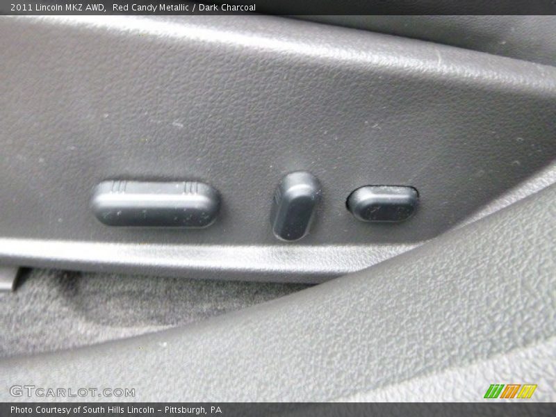 Red Candy Metallic / Dark Charcoal 2011 Lincoln MKZ AWD