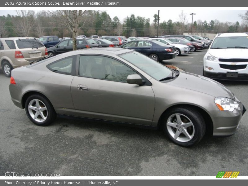 Desert Silver Metallic / Titanium 2003 Acura RSX Sports Coupe