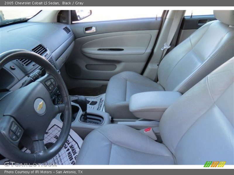 Black / Gray 2005 Chevrolet Cobalt LS Sedan
