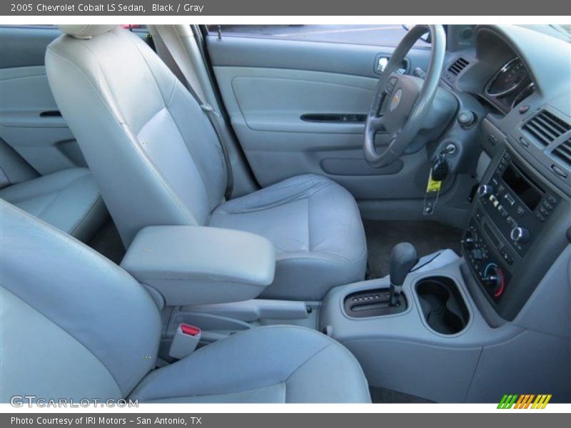 Black / Gray 2005 Chevrolet Cobalt LS Sedan