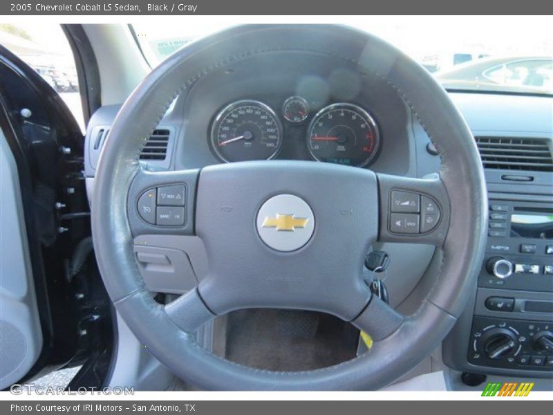 Black / Gray 2005 Chevrolet Cobalt LS Sedan