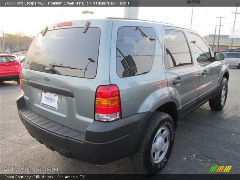Titanium Green Metallic / Medium/Dark Pebble 2006 Ford Escape XLS