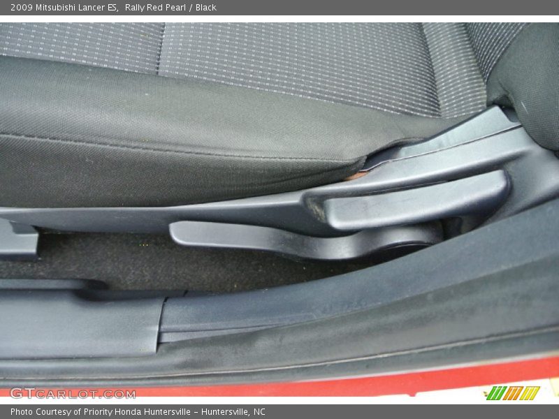 Rally Red Pearl / Black 2009 Mitsubishi Lancer ES