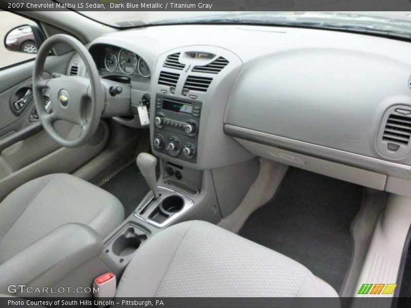  2007 Malibu LS Sedan Titanium Gray Interior