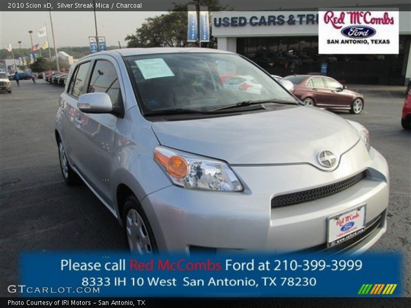 Silver Streak Mica / Charcoal 2010 Scion xD