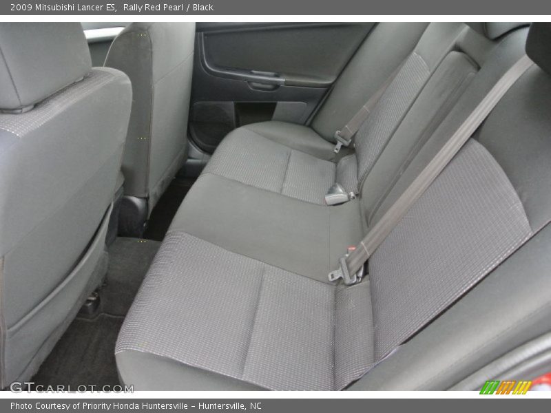 Rally Red Pearl / Black 2009 Mitsubishi Lancer ES