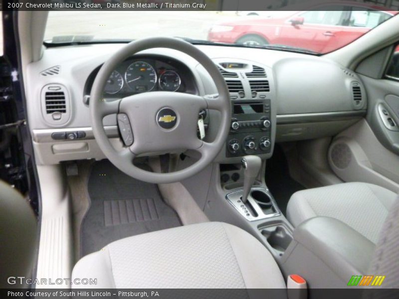 Titanium Gray Interior - 2007 Malibu LS Sedan 