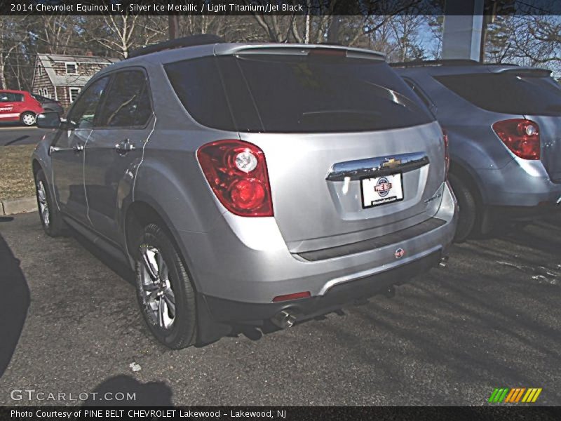 Silver Ice Metallic / Light Titanium/Jet Black 2014 Chevrolet Equinox LT