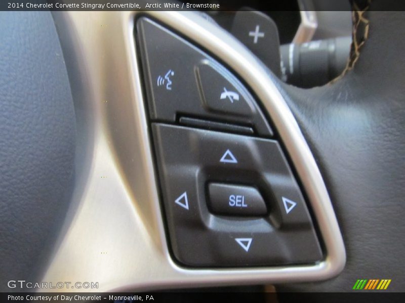 Controls of 2014 Corvette Stingray Convertible