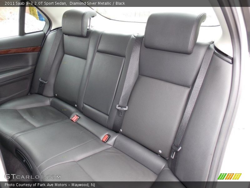 Diamond Silver Metallic / Black 2011 Saab 9-3 2.0T Sport Sedan