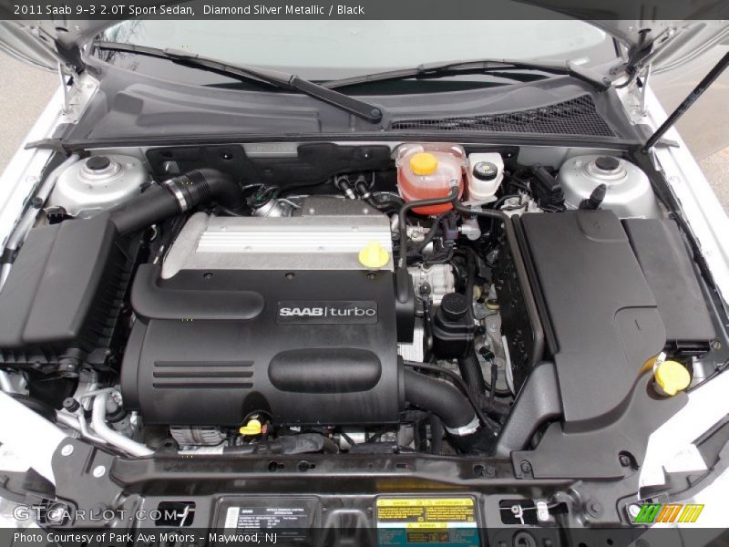  2011 9-3 2.0T Sport Sedan Engine - 2.0 Liter Turbocharged DOHC 16-Valve 4 Cylinder