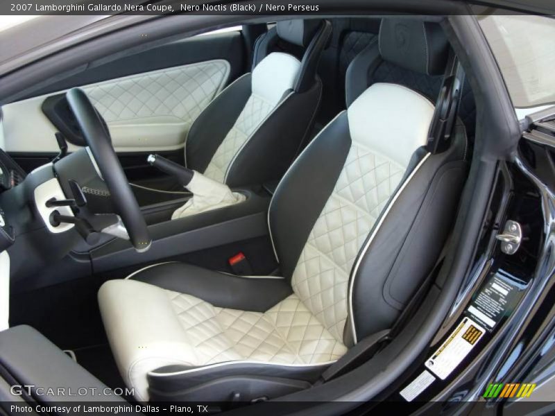  2007 Gallardo Nera Coupe Nero Perseus Interior